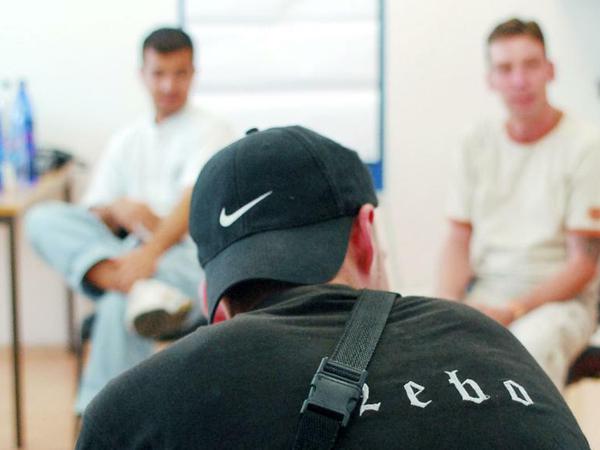 Anti-Gewalt-Training eines Jobcenters in Berlin.