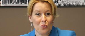 Bundesfamilienministerin Franziska Giffey (SPD)