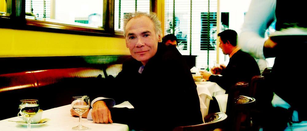 Gerald Uhlig im Cafè Einstein Unter den Linden