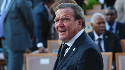 Gerhard Schröder, ehemaliger Bundeskanzler.