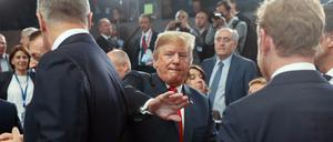 Erst Attacke, dann Lob von US-Präsident Donald Trump. 