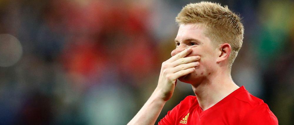 Kevin de Bruyne nach der 1:0 Niederlage.