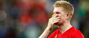 Kevin de Bruyne nach der 1:0 Niederlage.