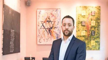 Im Visier von Antisemiten und Israelhassern. Yorai Feinberg in seinem Restaurant. 