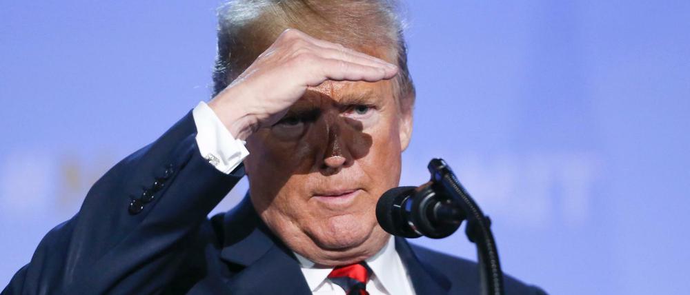 Tag zwei seiner Europa-Reise: US-Präsident Donald Trump in Brüssel.