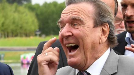 Der ehemalige Bundeskanzler Gerhard Schröder (SPD)