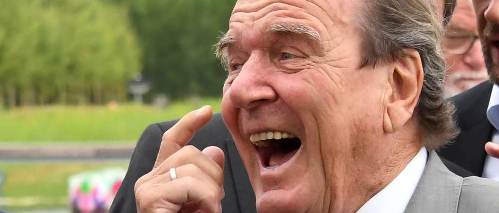 Der ehemalige Bundeskanzler Gerhard Schröder (SPD)