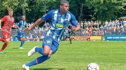 Schnell und vielseitig. Javairo Dilrosun soll bei Hertha auf den Außenbahnen mehr Torgefahr ausstrahlen als seine Vorgänger.