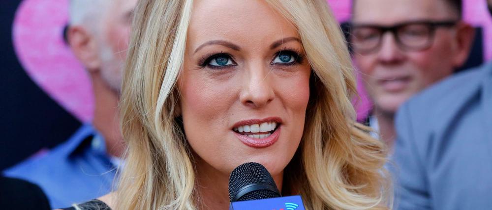 Die Pornodarstellerin Stormy Daniels, mit bürgerlichem Namen Stephanie Clifford.