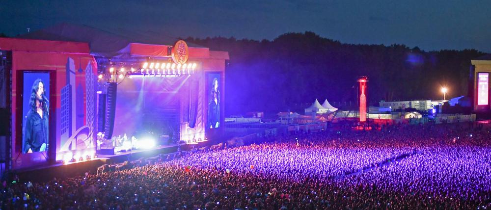 Das Festival fand 2017 in Hoppegarten statt, unter anderem traten die Foo Fighters auf.