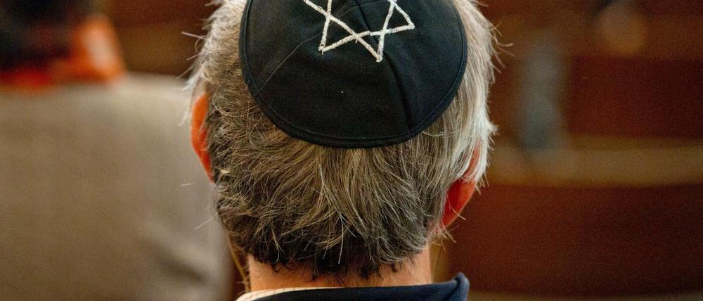 Ein Mann mit einer Kippa (Symbolbild)