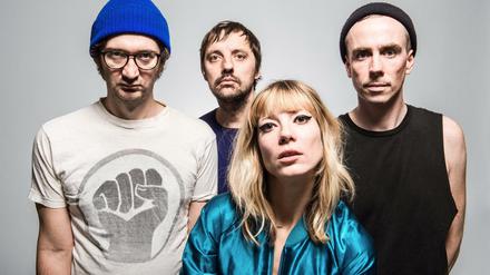 Nicht jede Schulband wird so erfolgreich wie Mia. – das sind (v. li.) Andy Penn, Gunnar Spies, Mieze Katz und Bob Schütze. 