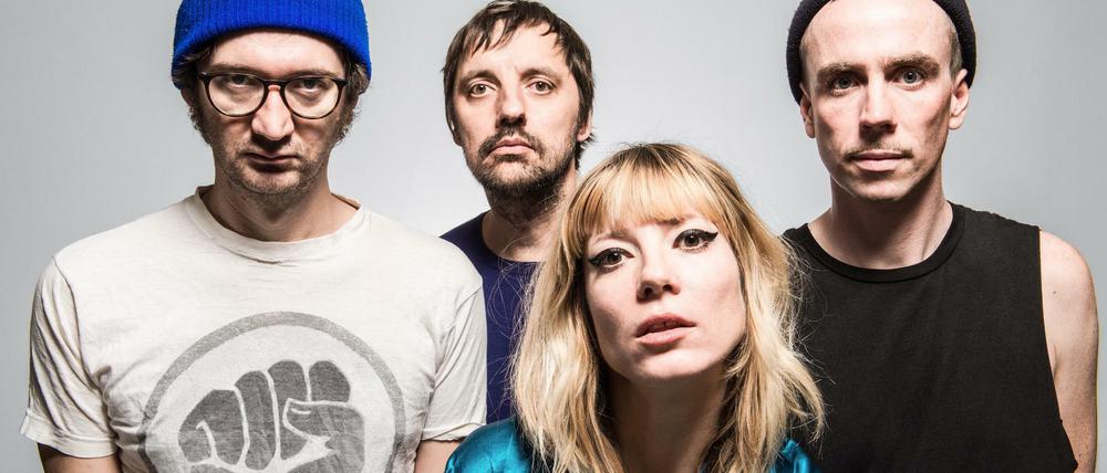 Nicht jede Schulband wird so erfolgreich wie Mia. – das sind (v. li.) Andy Penn, Gunnar Spies, Mieze Katz und Bob Schütze.
