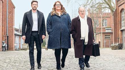 Einmalige Chance. Mit dem Gründungsexperten Felix Thönnessen, Ex-Hartz-IV-Empfängerin Ilka Bessin und Heinz Buschkowsky, Ex-Bürgermeister von Neukölln (v.li.).