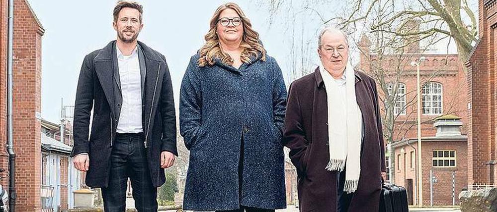Einmalige Chance. Mit dem Gründungsexperten Felix Thönnessen, Ex-Hartz-IV-Empfängerin Ilka Bessin und Heinz Buschkowsky, Ex-Bürgermeister von Neukölln (v.li.).