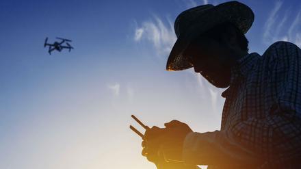 Drohne statt Trecker. Die Hochschule Ostwestfalen-Lippe bietet den Studiengang „Precision Farming“ an.