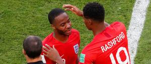 Jung und gut: Marcus Rashford (r.) und Raheem Sterling (l.). 