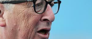 Jean-Claude Juncker beim NATO-Gipfel in Brüssel.