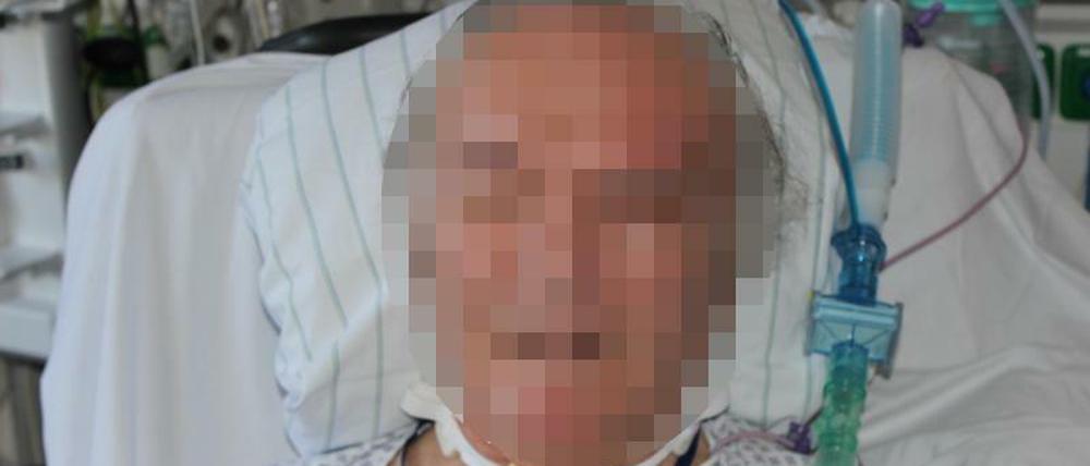 Dieses Foto des Mannes veröffentlichte die Berliner Polizei.