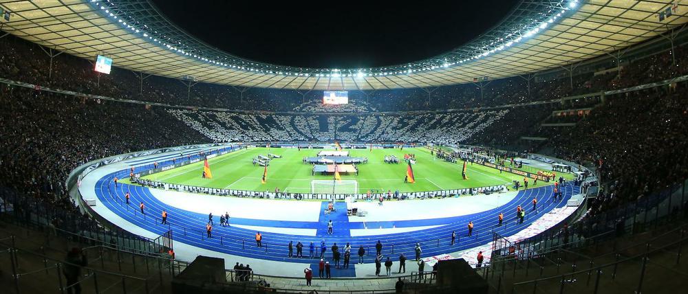 Mal könnte die Stadtmeisterschaft im Olympiastadion (Foto) stattfinden, mal in der Alten Försterei.