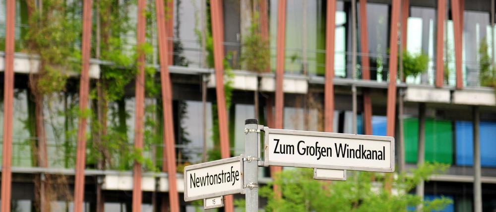 Technologie- und Wissenschaftsstandort in Berlin-Adlershof - die dortigen WIndkanäle sollen Weltkulturerbe werden