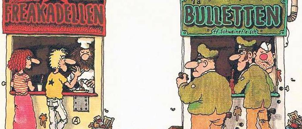 Gewaltenteilung. So hat einst Gerhard Seyfried die Lage festgehalten.