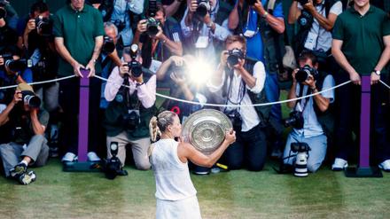 Angelique Kerber ist in der Weltrangliste wieder auf Rang vier geklettert.
