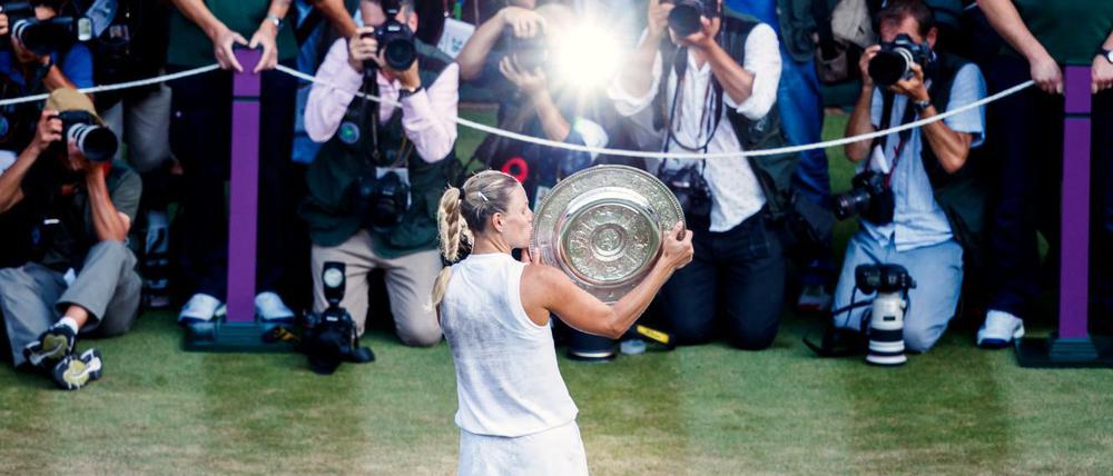 Angelique Kerber ist in der Weltrangliste wieder auf Rang vier geklettert.
