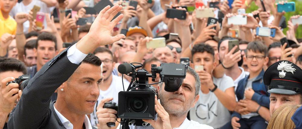Cristiano Ronaldo will hoch hinaus mit Juventus.