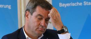 Sucht bereits nach Schuldigen: Markus Söder, Ministerpräsident von Bayern.