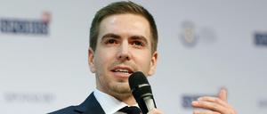 Begehrter Interviewpartner: Philipp Lahm.
