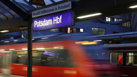 Herzlich Willkommen in Potsdam - aber nicht mit der Regionalbahn.