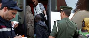 Flüchtlinge in Algerien.