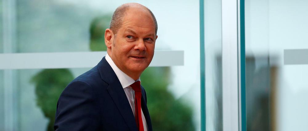 Olaf Scholz.