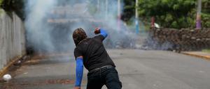Proteste in Monimbo, Nicaragua.