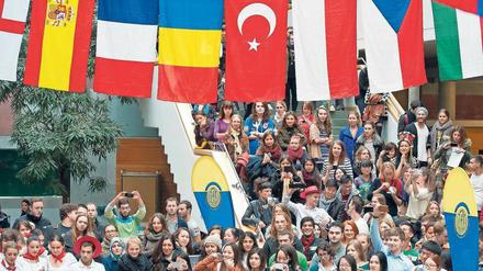Bunt gemischt. Die Unis werden schneller internationalisiert als gedacht. 
