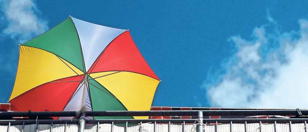 Sonnenplätzchen. Das schöne Wetter der kommenden Tage lässt sich an vielen Orten genießen.