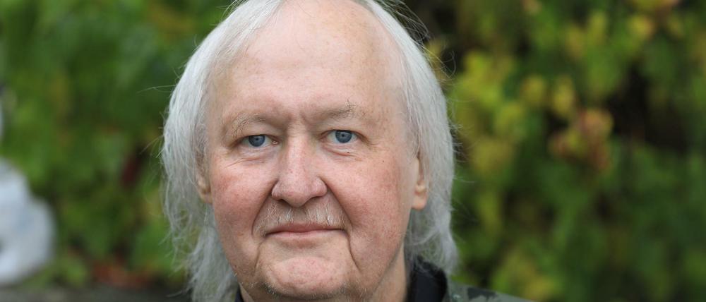Erardo Cristoforo Rautenberg, fotografiert Ende 2017 in seinem Haus in Brandenburg an der Havel.