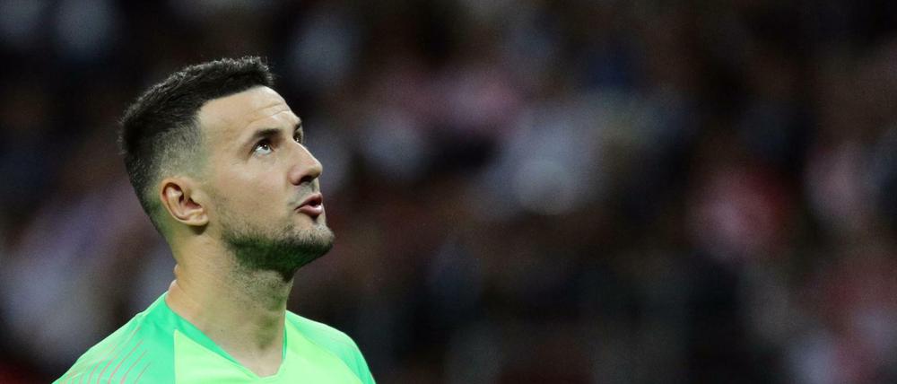Kroatiens Torwart Danijel Subasic.