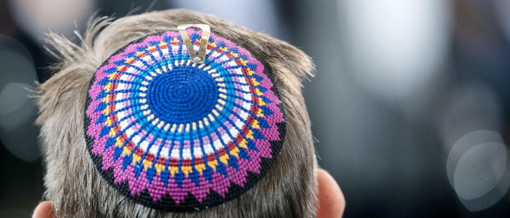 Ein Mann mit Kippa (Symbolbild)