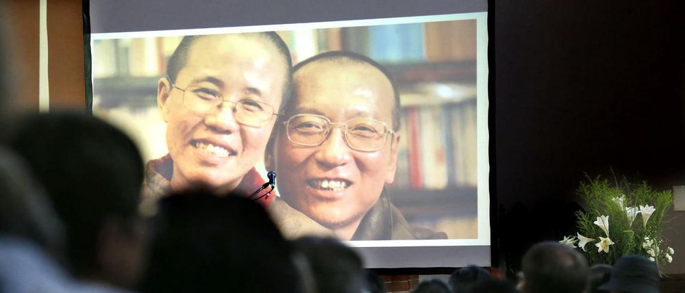 Liu Xiaobo und seine Witwe Liu Xia: Gedenken an den chinesischen Friedensnobelpreisträger in Berlin