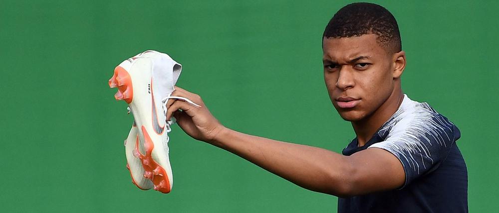 Zog viele Jahre lang in Clairefontaine die Fußballschuhe an: Frankreichs Stürmerstar Kylian Mbappé.