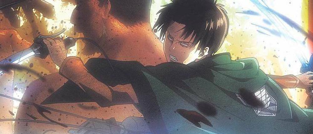Expressiv, aggressiv. In der Serie „Attack on Titan“ verschwimmen die Grenzen von Gut und Böse.