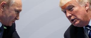 Wladimir Putin und Donald Trump trafen sich in Helsinki.