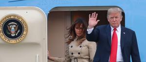 US-Präsident Donald Trump und Gattin Melania