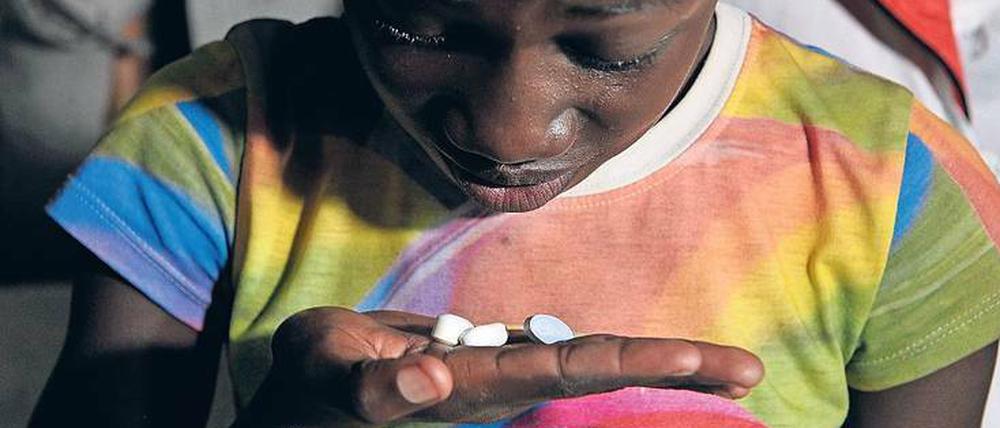 Wirksame Hilfe. In Kenia bekommen inzwischen zwei Drittel der HIV-Infizierten antiretrovirale Medikamente.