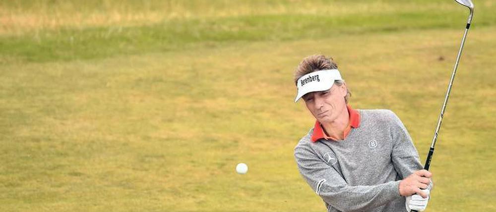 Bernhard Langer gehört mit bald 61 Jahren noch lange nicht zum alten Eisen. 