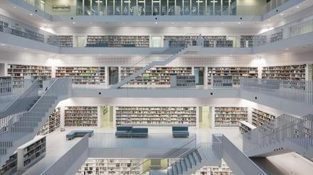 Die Stadtbibliothek in Stuttgart 