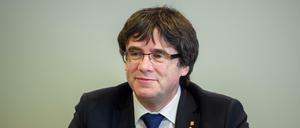 Der ehemalige katalanische Regionalpräsident Carles Puigdemont. 
