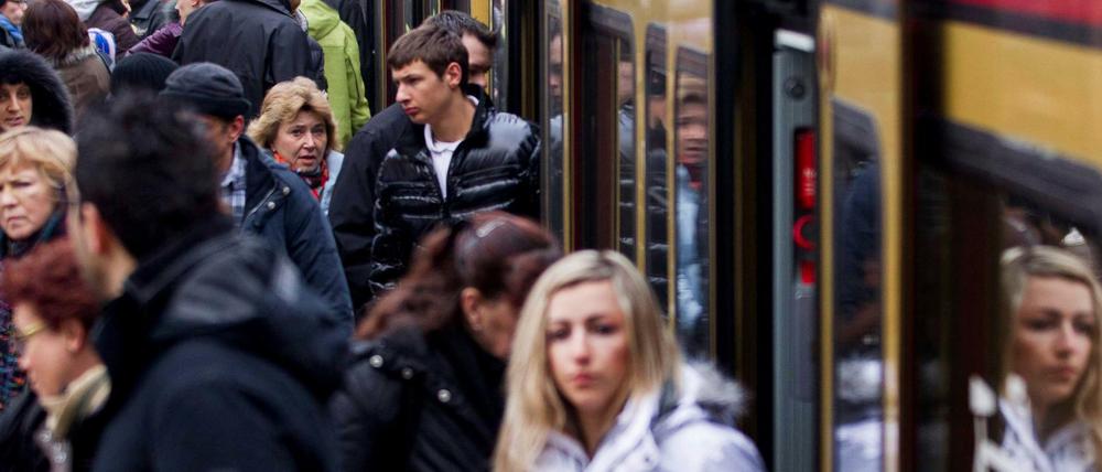 Der öffentliche Nahverkehr in Berlin ist überfordert.